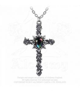 Ivy Cross Pendant (P804)