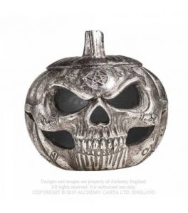 Pumpkin Skull Pot [V93]